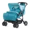 Chipolino Kolica za blizance Twiny azure - thumbnail 1
