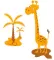 Zidni tatoo Mrs Giraffe D01 103x120cm B1621B FFA600 - thumbnail 1