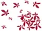 Zidni tatoo Flower Power U01B 80x60cm A0001C - thumbnail 1