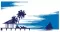 Zidni tatoo Paradise Island PS01 120x60cm 1E235D 0071B5 - thumbnail 1