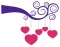 Zidni tatoo Under the Hearts R04 120x90cm 4F218B D72D6D - thumbnail 1