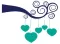 Zidni Tatoo Under the Hearts R04 120x90cm 1E235D 00A896 - thumbnail 1