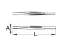 UNIOR Pinceta ravna, 160 mm, art. 1342 619280 - thumbnail 1