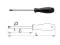 UNIOR odvijač Torx TX20, 185/100 mm, art. 621CR 616385 - thumbnail 1