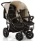 Hauck Kolica za blizance Roadster Duo Caviar-Almond 5030095 - thumbnail 1