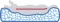 Ortopedski jastuk za pse 100cm Bendson Vital Trixie 38261 - thumbnail 1