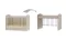 Bertoni Drveni krevetac za bebu Classic Cherry 10150070001 - thumbnail 1