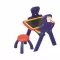Crayola Tabla sto stolica za kreativnu igru NT5056-01-CYL - thumbnail 1