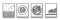 Otirač Astra Coco style Lettering gray 40x60 cm - thumbnail 1