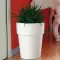 Ukrasna saksija Evolution Matt Ares 30cm White - thumbnail 1