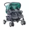 Kolica za blizance sa opremom Lorelli Twin Green Grey Friends 10020071704 - thumbnail 1