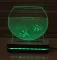 Illusions by Black Cut LED Lampa 3D Red Aquarium  - thumbnail 1