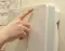 Grejalica za kupatilo sa sivim držačem peškira Touch Grey - thumbnail 1