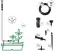 Set za zalivanje biljaka G.F Garden 2 Vase 6299 017032 - thumbnail 1