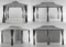 Gazebo Sa Zavesama - 3x4 m Bagheria Belize - thumbnail 1