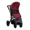 LORELLI Kolica za bebe LUNA Set 2 u 1 Black and Red - thumbnail 1