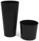 Prosperplast Saksija za cveće Tubus Slim Black 25x48 DTUS250-S433 - thumbnail 1