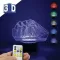 3D LED RGB lampa sa promenljivom bojom svetlosti Brod - thumbnail 1