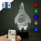 3D LED RGB lampa sa promenljivom bojom svetlosti Patrik - thumbnail 1