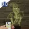 3D LED RGB lampa sa promenljivom bojom svetlosti Spider-Man - thumbnail 1