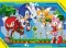 Puzzle slagalice za decu 100XXL delova Knuckles, Sonic, Tails, Amy Ravensburger 12001134 - thumbnail 1