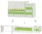 LORELLI Krevetac za bebe MAXI PLUS White Walnut 10150300026 - thumbnail 1