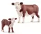 Schleich Figure Domaće životinje - Tele Hereford 13868 - thumbnail 1