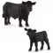 Schleich Figure Domaće životinje - Tele blek angus 13880 - thumbnail 1