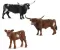 Schleich Figure Domaće životinje - Tele teksas longhorn 13881 - thumbnail 1