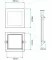 LED ugradna panel lampa 12W dnevno svetlo M12UK/W - thumbnail 1