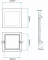 LED ugradna panel lampa 24W dnevno svetlo M24UK/W - thumbnail 1