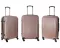 Set ABS kofera Enova Sevilla Champagne 55cm-65cm-75cm 514240 - thumbnail 1
