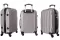 Set ABS kofera Enova Sevilla Siva 55cm-65cm-75cm 514240 - thumbnail 1