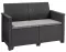 Baštenska garnitura Elodie 2 seater Graphite - thumbnail 1