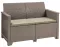 Baštenska garnitura Elodie 2 seater Cappuccino - thumbnail 1