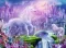 Glitter Puzzle 100 XXL delova Kraljevstvo jednoroga Ravensburger 12907 - thumbnail 1