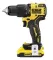 Dewalt akumulatorska udarna bušilica odvijač DCD709D2T - thumbnail 1
