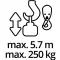 Električna dizalica Einhell 2255130TC-EH 250 - thumbnail 1