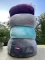 Lazy Bag Jumbo plavi od mikrofibera - thumbnail 1