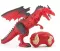 BEST LUCK Dinosaurus Zmaj SPRAY DRAGON na daljinski Crveni BE259038 - thumbnail 1
