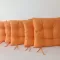 Pamučni Podmetač Za Stolicu 50 x 50 cm Orange - thumbnail 1