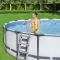 Bestway Bazen sa čeličnim ramom merdevinama i filterskom pumpom 488x122 - thumbnail 1