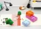 Kutija za odlaganje LEGO® Kocka 4  25x25x18cm narandžasta 4003 - thumbnail 2