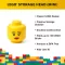 LEGO® kutija za odlaganje Glava - Devojčica  mini 4033 - thumbnail 2