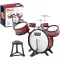 Dečiji Bubnjevi Jazz Drum Bubnjevi Za Decu Big Band Red - thumbnail 2