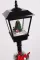 LED Novogodišnja Ulična Lampa Sa Jelkom i Melodijama 180 cm Black - thumbnail 2