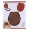 Tendance Wc Daska Sa Plasticnim Okovima 50x37.5x5.5cm Acacia Rustic Style - thumbnail 2