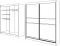 Klizni plakar Insert Plus sa 2 krila i 2 fioke - thumbnail 2