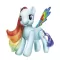 Hasbro My Little Pony Nemirni konjić Rainbow Dash - Šarlota A5905 - thumbnail 2
