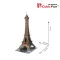 CUBIC FUN Ajfelov Toranj 3D Puzzle 58798 - thumbnail 2